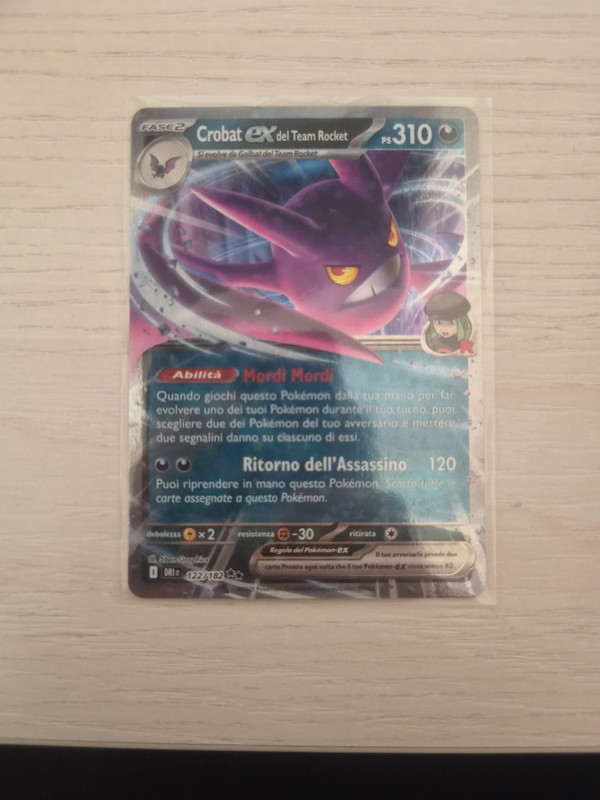 caetà pokemon crobat numero: 122/182