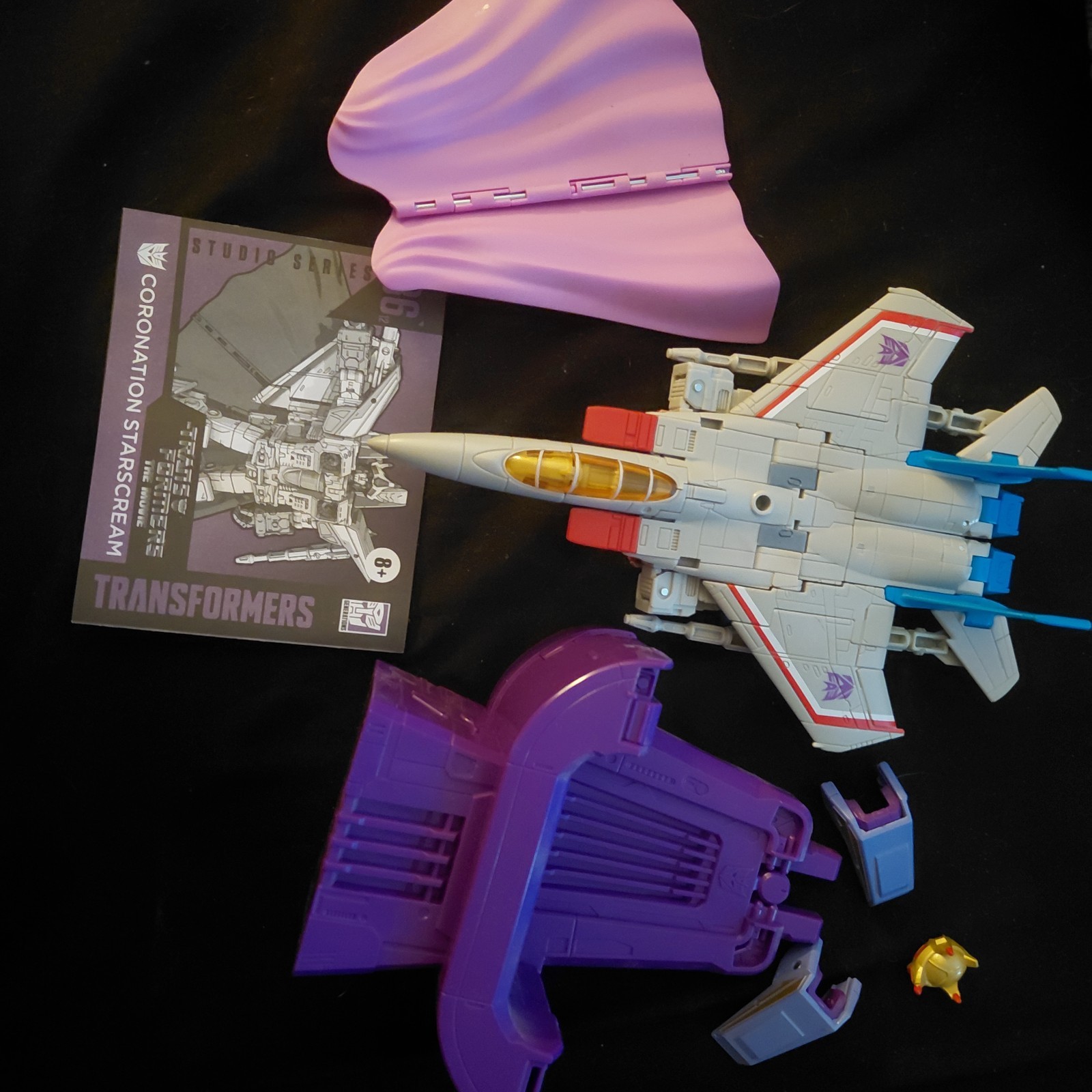 SCATOLA APERTA hasbro 86- Transformers The Movie Studio Series Coronation Starscream