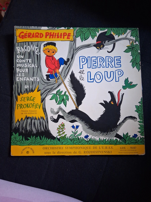 Vynile Pierre et le loup