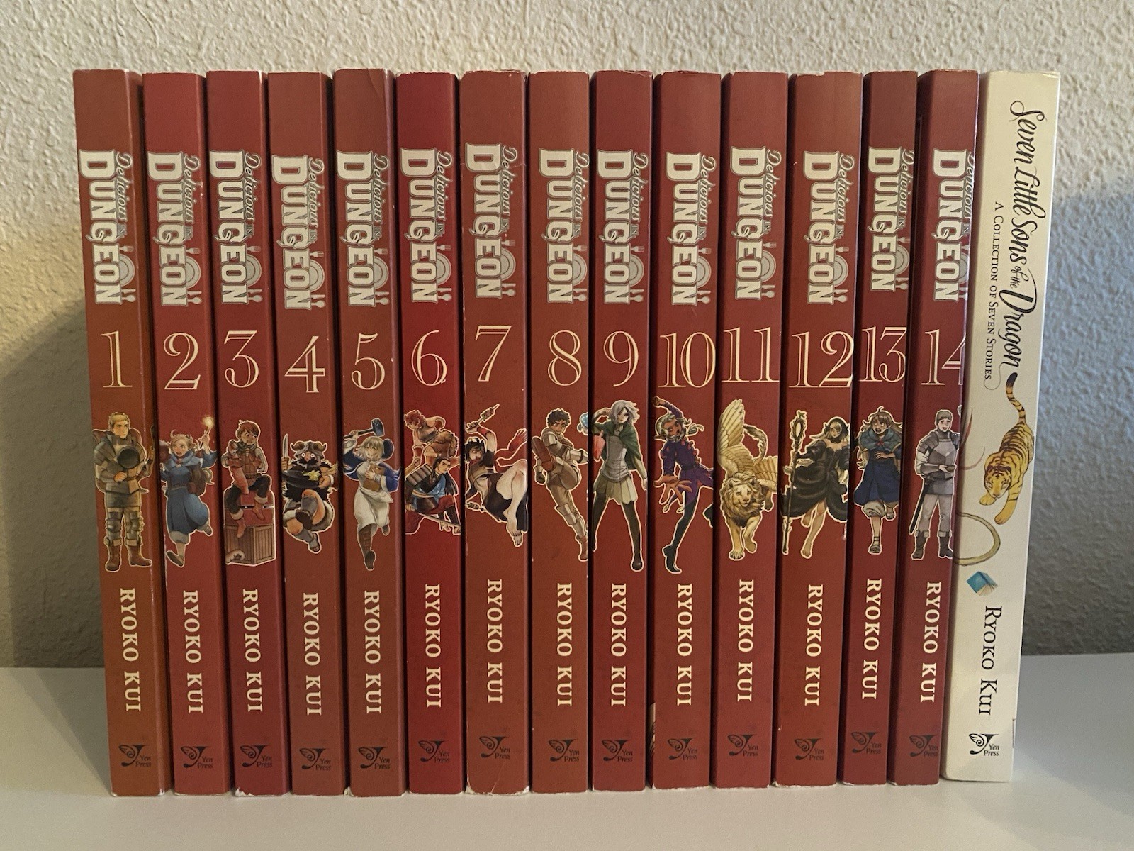 Delicious in Dungeon 1-6, 7-14 set manga Ryoko Kui inglese