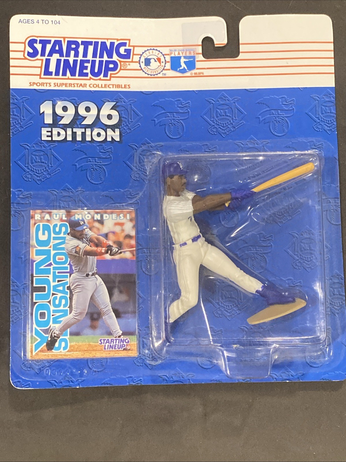 Kenner Starting Lineup Raul Mondesi Edizione 1996 Young Sensations Nuovo con scatola