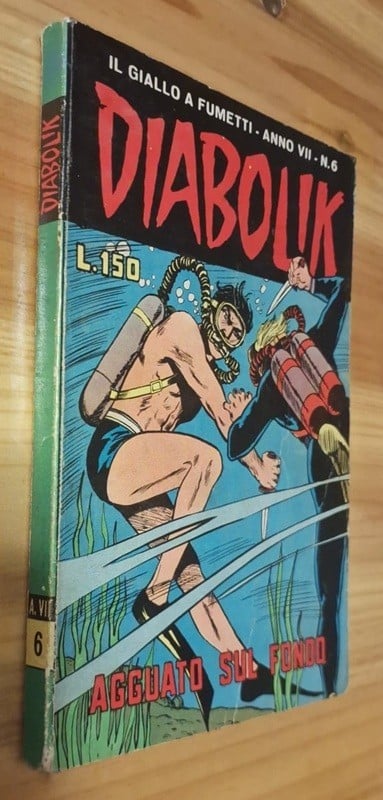DIABOLIK: ALBO A. VII N° 6 OTTIMO  guarda le altre mie aste