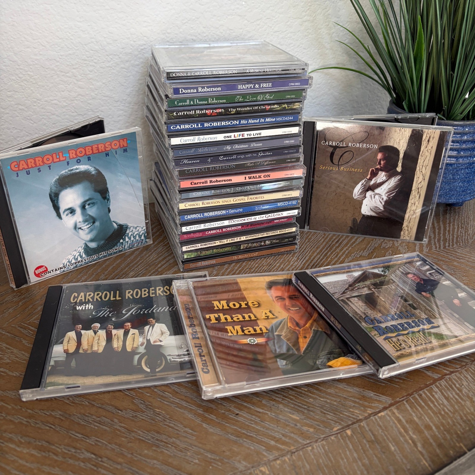 Carroll Roberson Donna Roberson 24 CD Lot Gospel Christian Music Collection