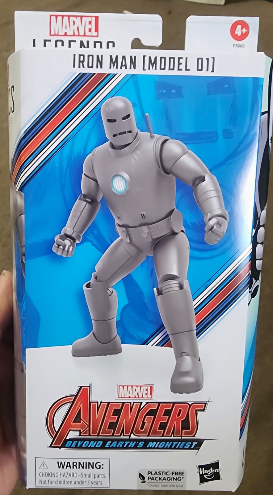 Hasbro Marvel Legends Iron Man (Model 01) Marvel Avengers Action Figure 4+