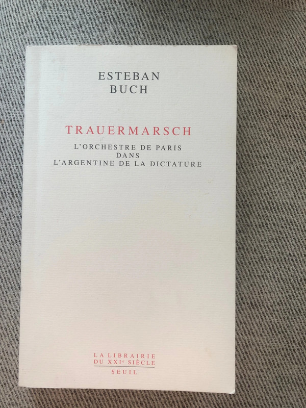 Trauermarsch Esteban Buch