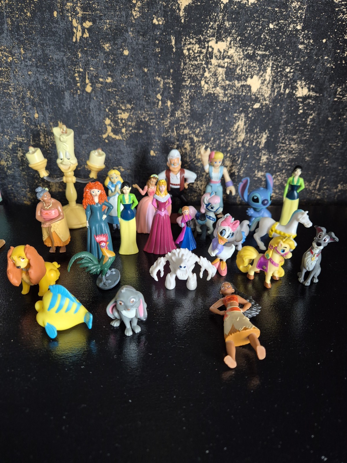 Pacchetto grande cake topper personaggi principesse e personaggi Disney #11