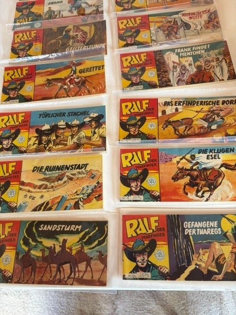 Lotto 19 Quaderni Originali Ralf, Lo Scout LEHNING Piccolo Ottime Condizioni