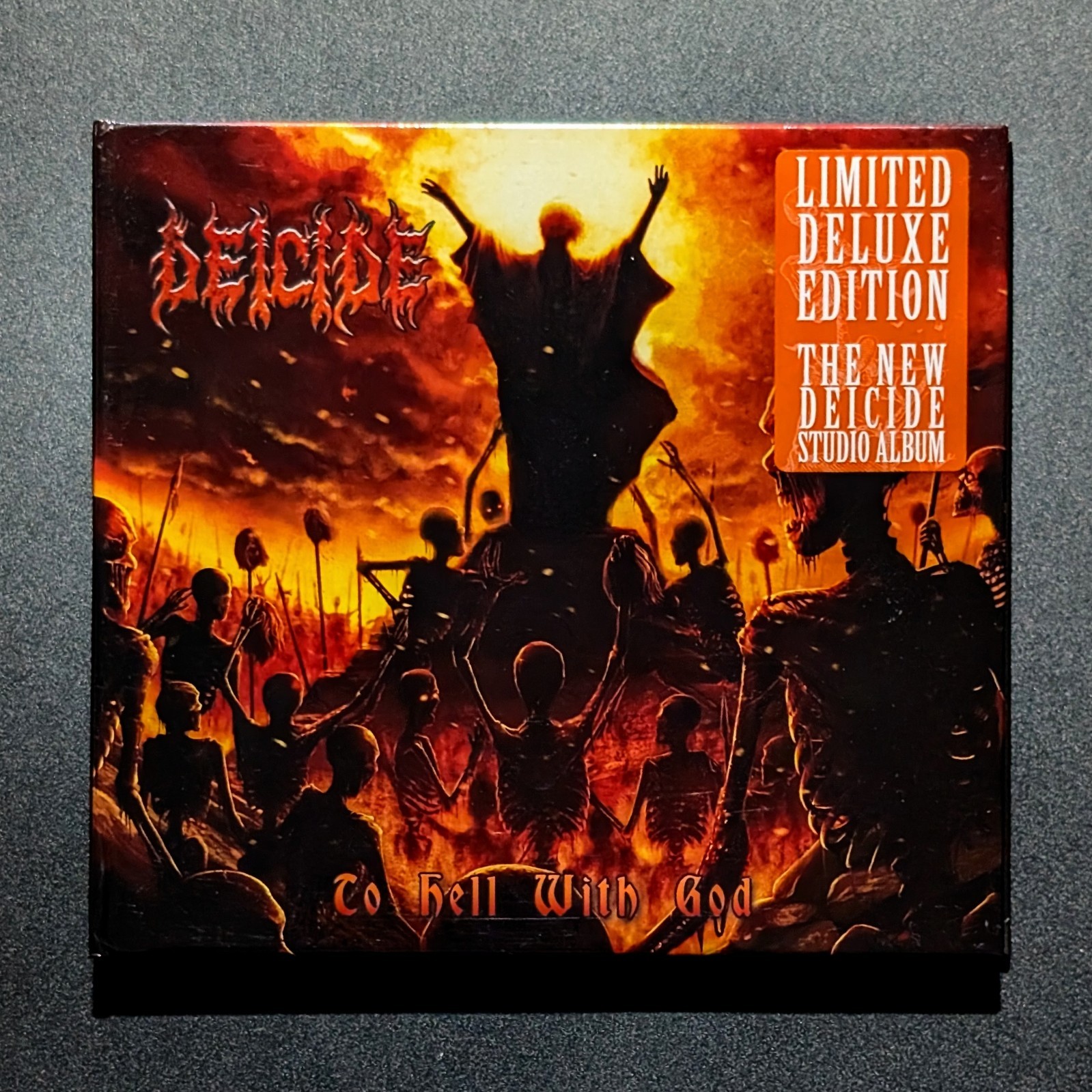 Deicide - To Hell With God CD Digibook Limited Deluxe Edition Album Mediabook