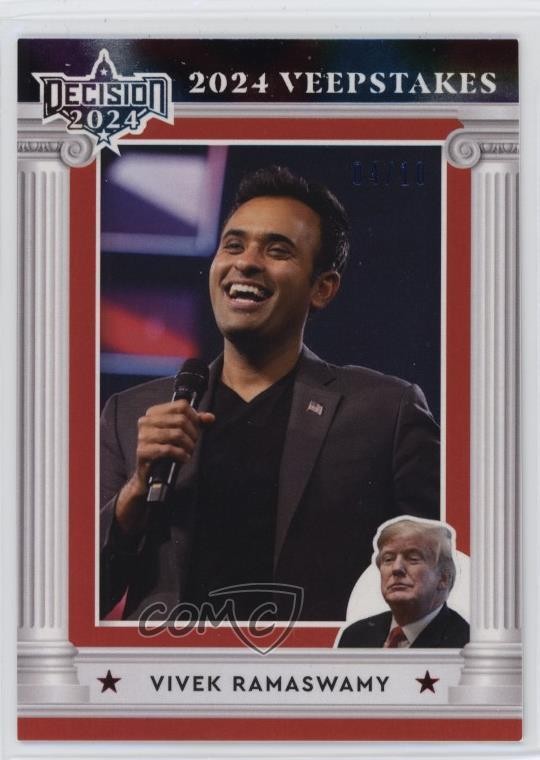 2025 Decisione 2024 Aggiornamento Veepstakes 4/10 Vivek Ramaswamy #VS13 3hd