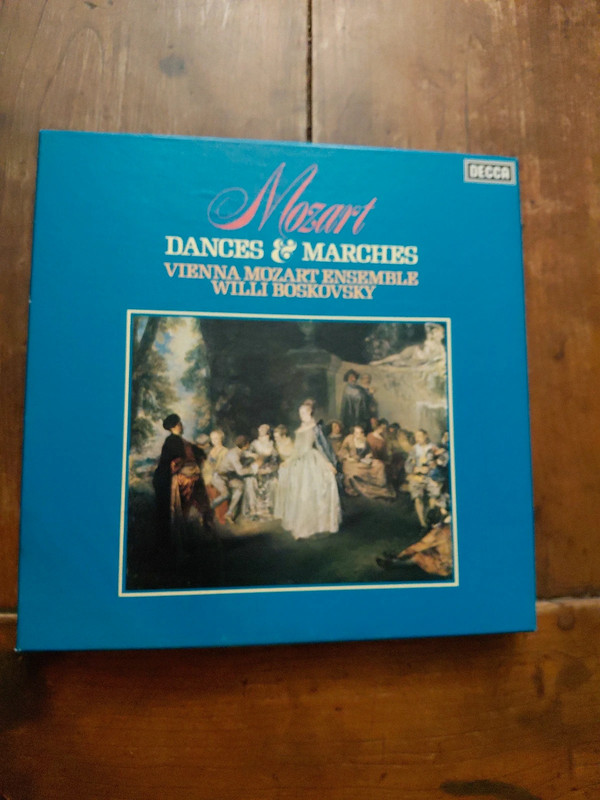 Mozart Dances & Marches Vienna Mozart ensemble par Willi Boskovsky