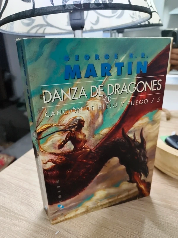 Libro Danza de Dragones Vol II- George R. R. Martin (Edición Gigamesh Rústica)