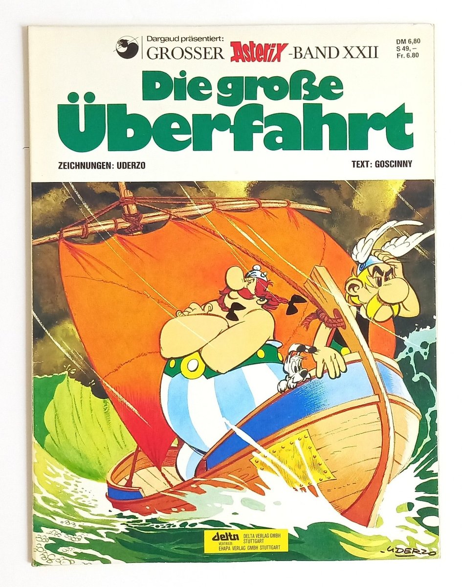 Asterix Volume XXII - La grande traversata - Fumetto - Vintage - Uderzo Goscinny