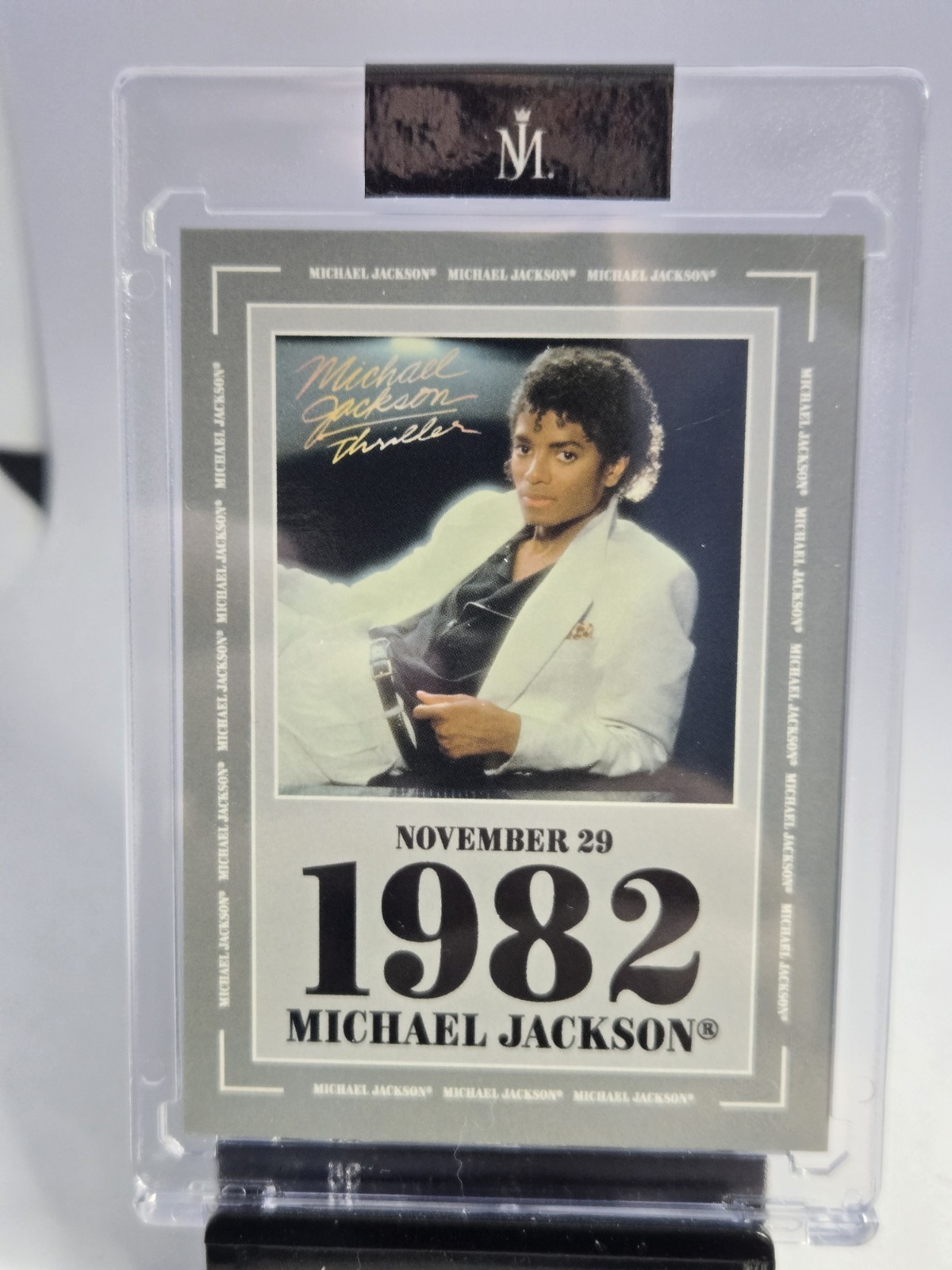2026 KEEPSAKE MICHAEL JACKSON ALBUM COLLEZIONE CARD #2 ALBUM THRILLER /1982