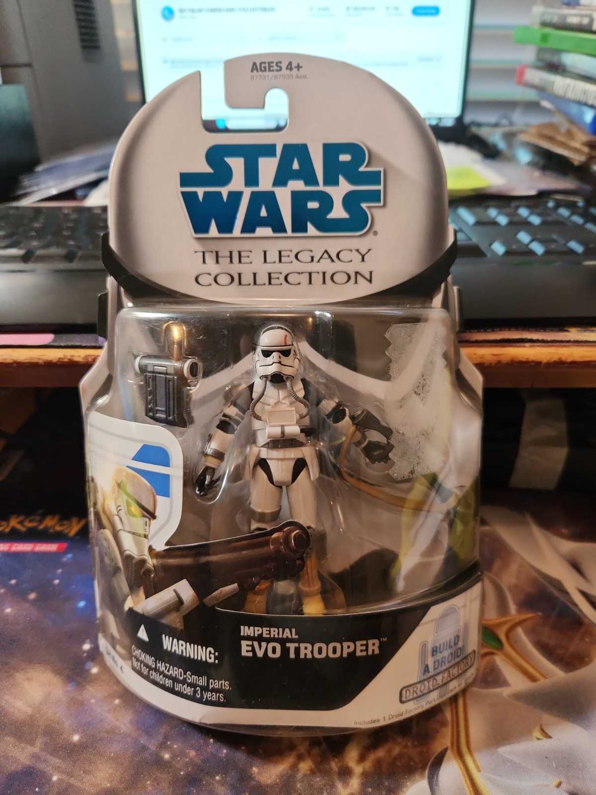 NUOVA ACTION FIGURE STAR WARS THE LEGACY COLLECTION IMPERIAL EVO TROOPER GH4! 