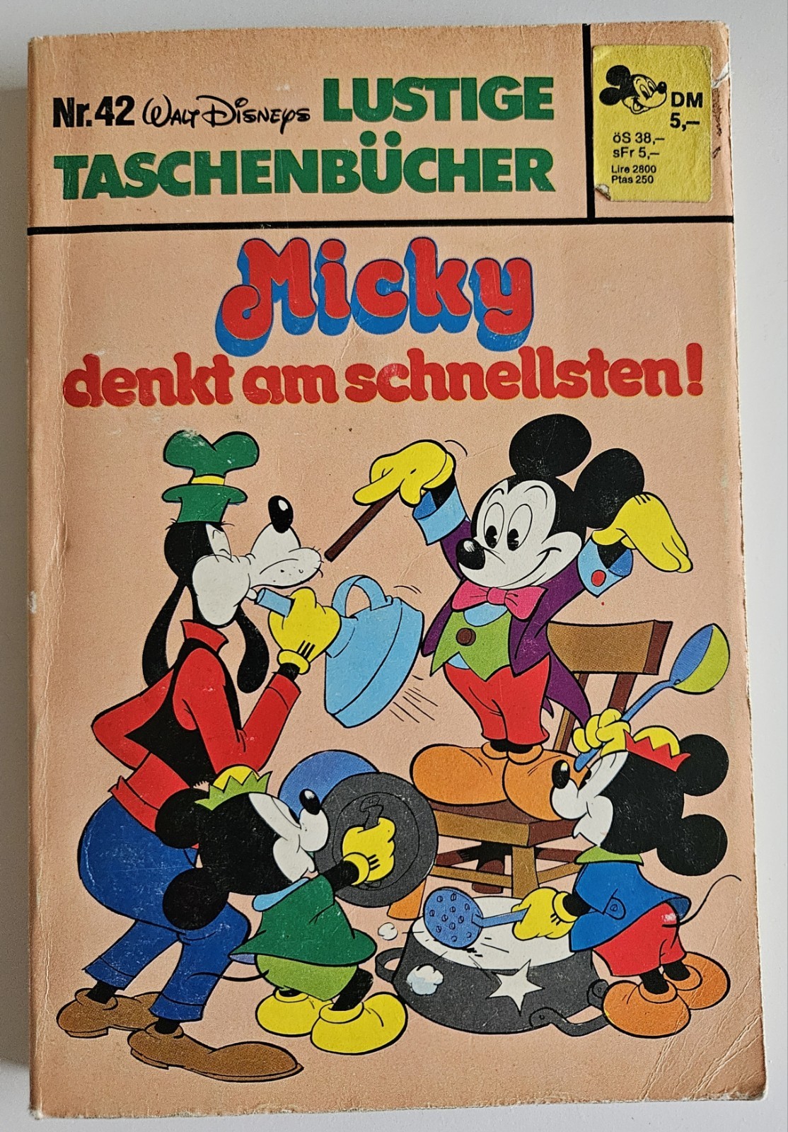 Libro tascabile divertente n. 42 / Ehapa 5 DM ristampa 1980