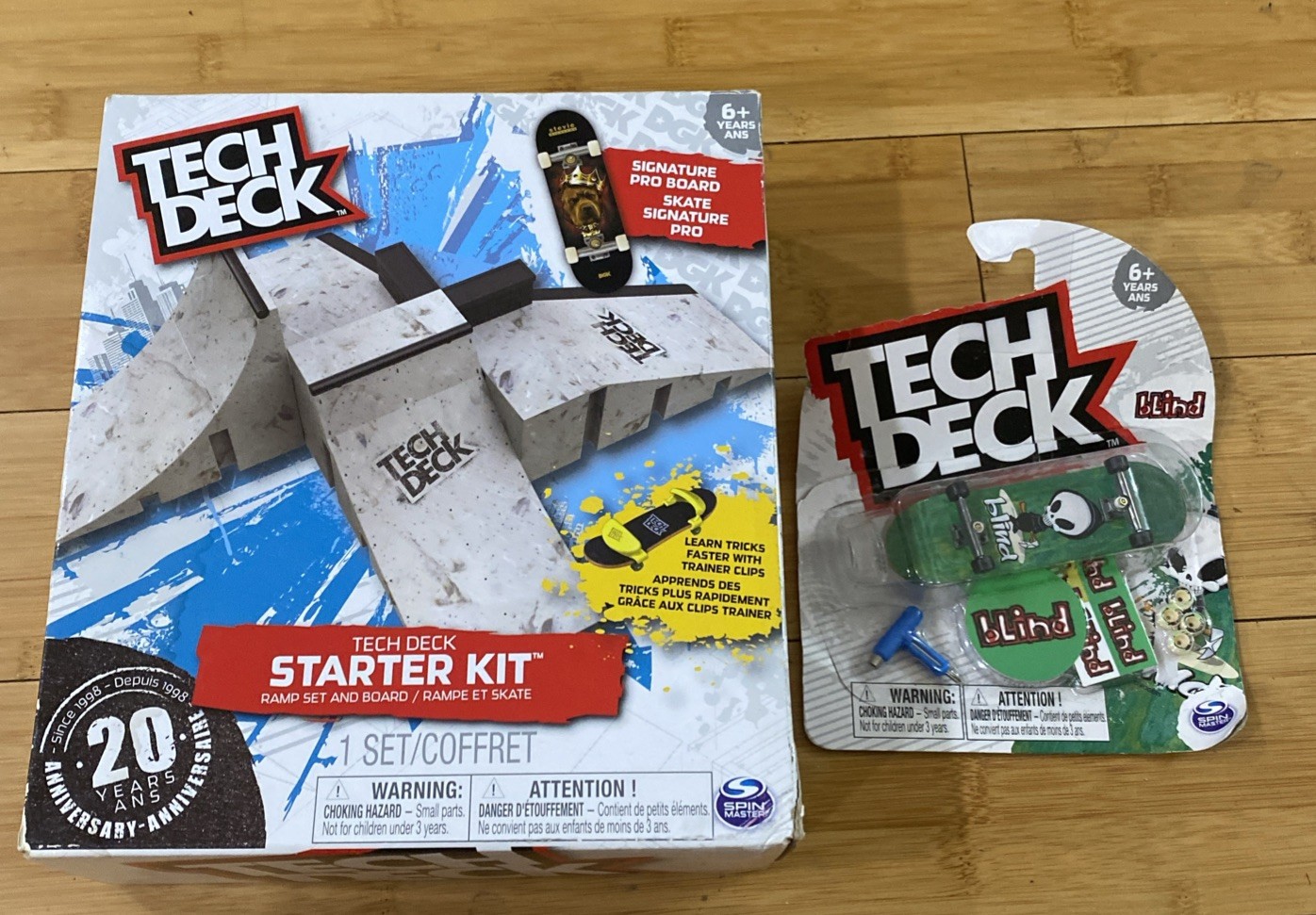 TECH DECK Starter Kit Set Rampa Personalizzabile Esclusiva Tastiera Pro + Blind Brd