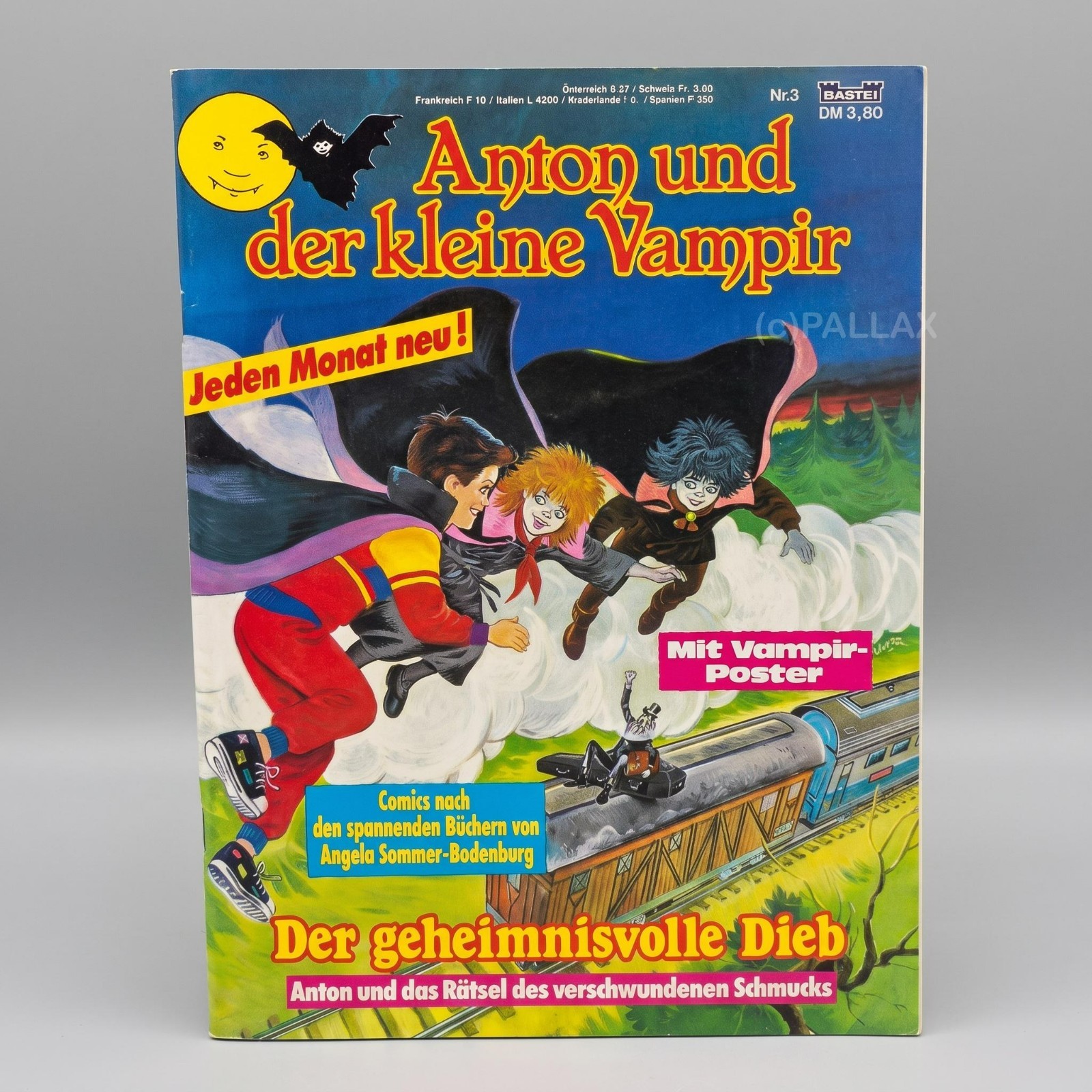 FUMETTO ANTON E IL PICCOLO VAMPIRO #3 IL MISTERIOSO LADRO/BASTIONE 1990
