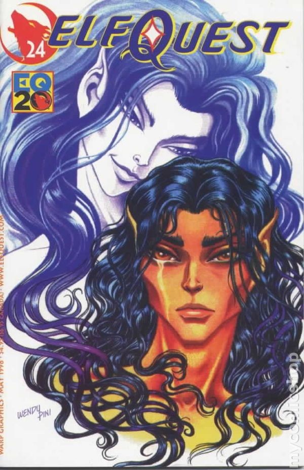 Elfquest #24 FN 1998 Immagine Stock