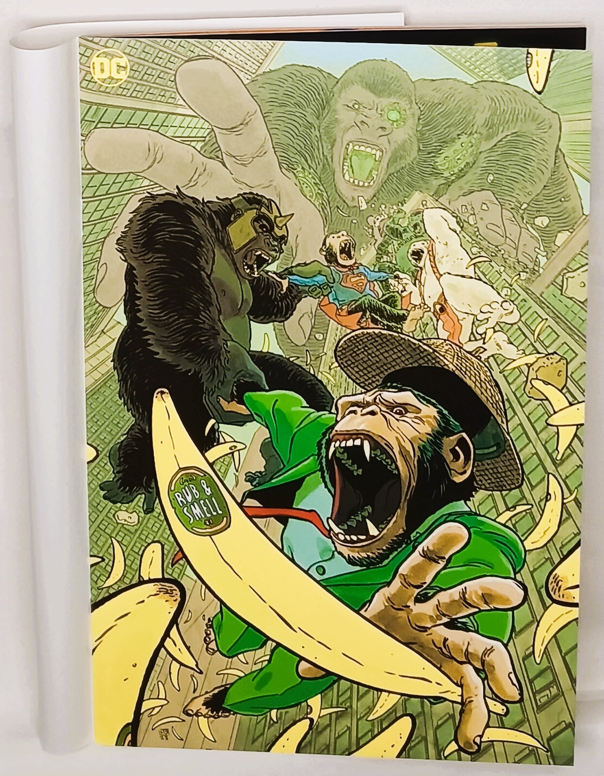 DC APE-RIL Special #1 | Copertina variante Hayden Sherman Rub and Smell | DC Comics