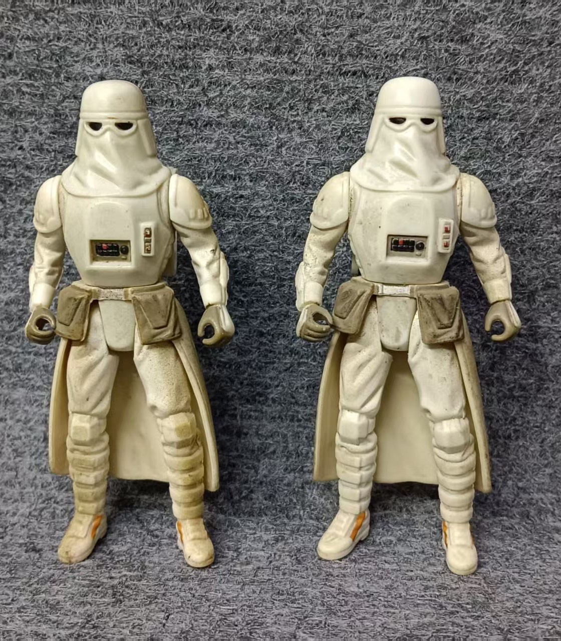 lotto di 2 action figure STAR WARS Clone Trooper Stormtrooper 3,75" OLD