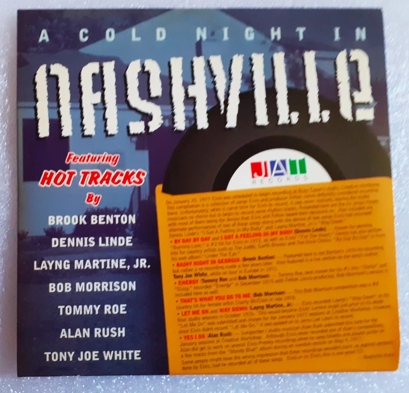 Rare Cd Elvis Presley - a cold night in Nashville 1977 - session annulée