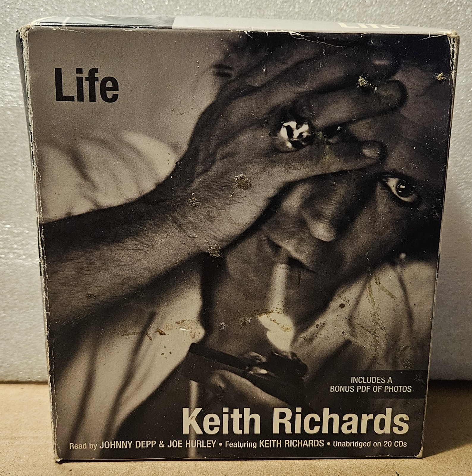 Keith Richards Life - 2010 - 20-CD Audio Book Box Set