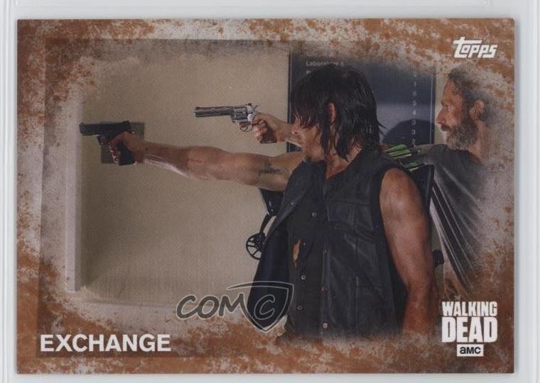 2016 Topps The Walking Dead Stagione 5 Ruggine 35/99 Scambio #46 d8k