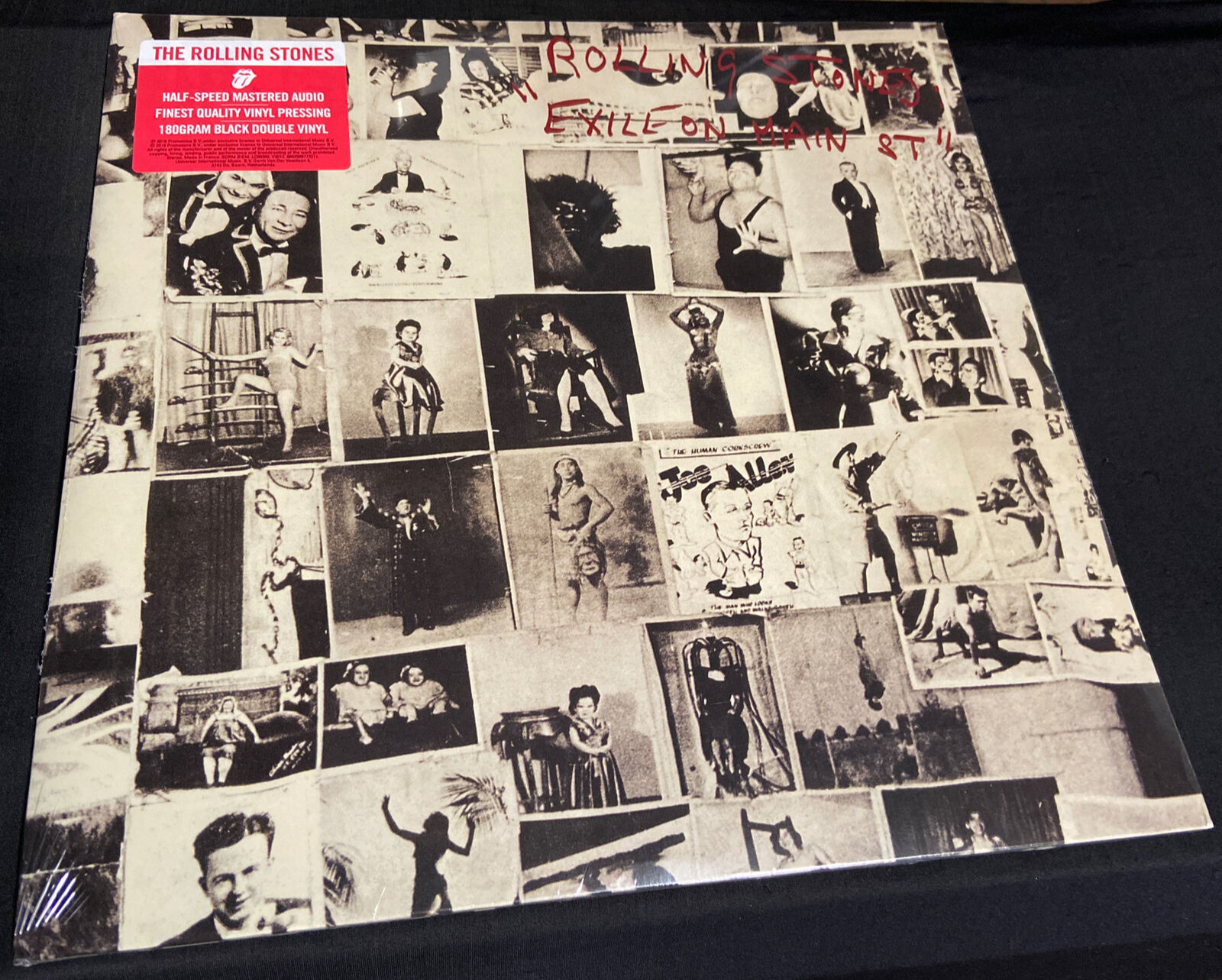 The Rolling Stones EXILE ON MAINSTREET 2LPs VINYL Half Speed Master 180g SEALED!
