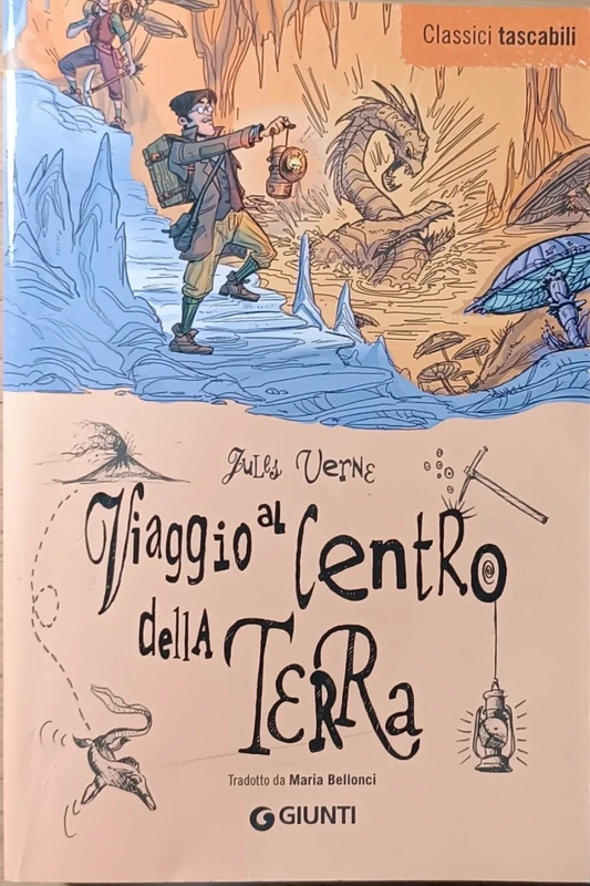 Viaggio al centro della terra (Italian Edition) - Jules Verne