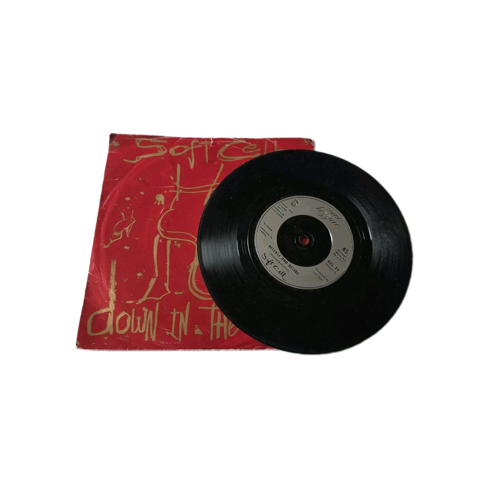 Soft Cell Down In The Subway Vinyl Single 7inch some bizzare