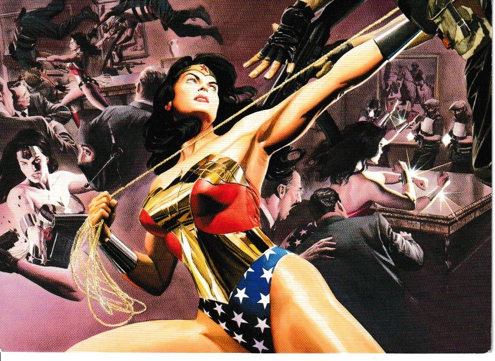WONDERWOMAN Carte Postale collector vierge non utilisée  édition USA 2005