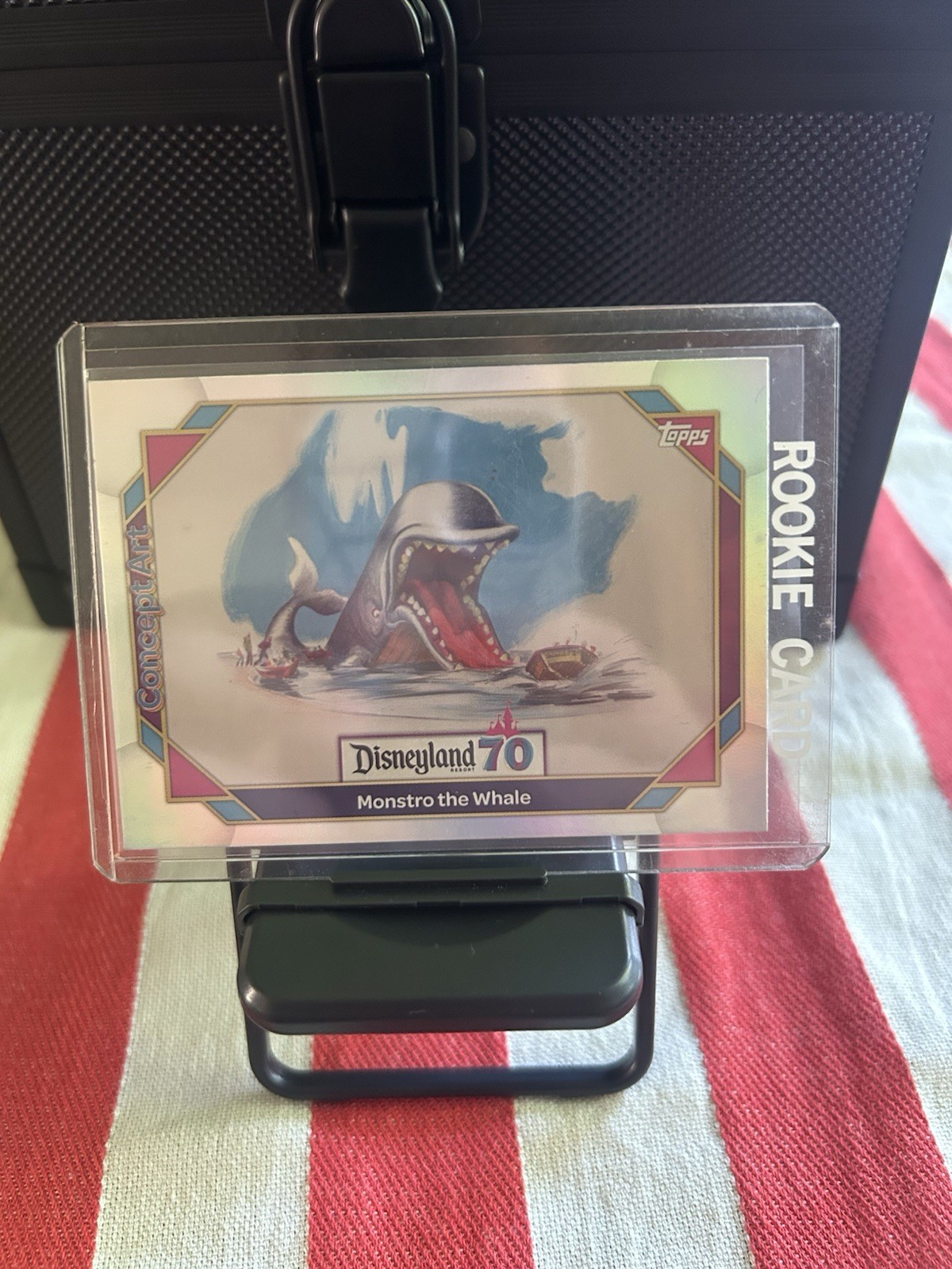 2025 Topps Disneyland 70th Anniversary Monstro The Whale #142 Concept Rainbow