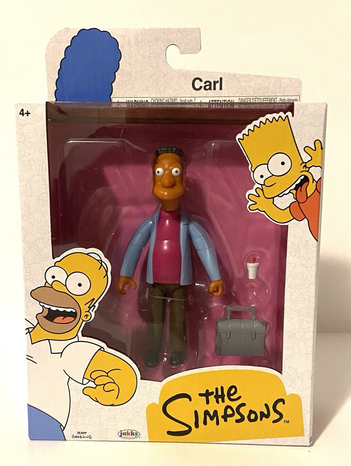 The Simpsons Carl New Sealed Action Figure Jakks Pacific