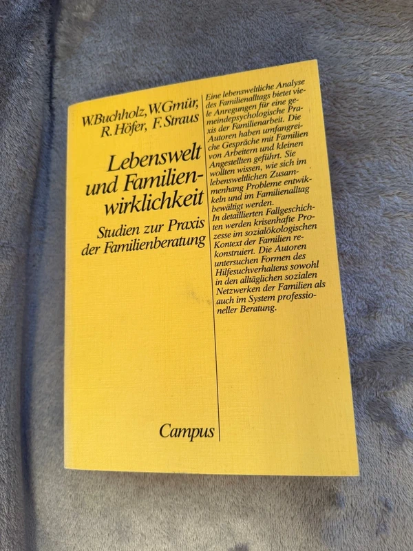 Lebenswelt und Familienwirklichkeit – Studien zur Praxis der Familienberatung