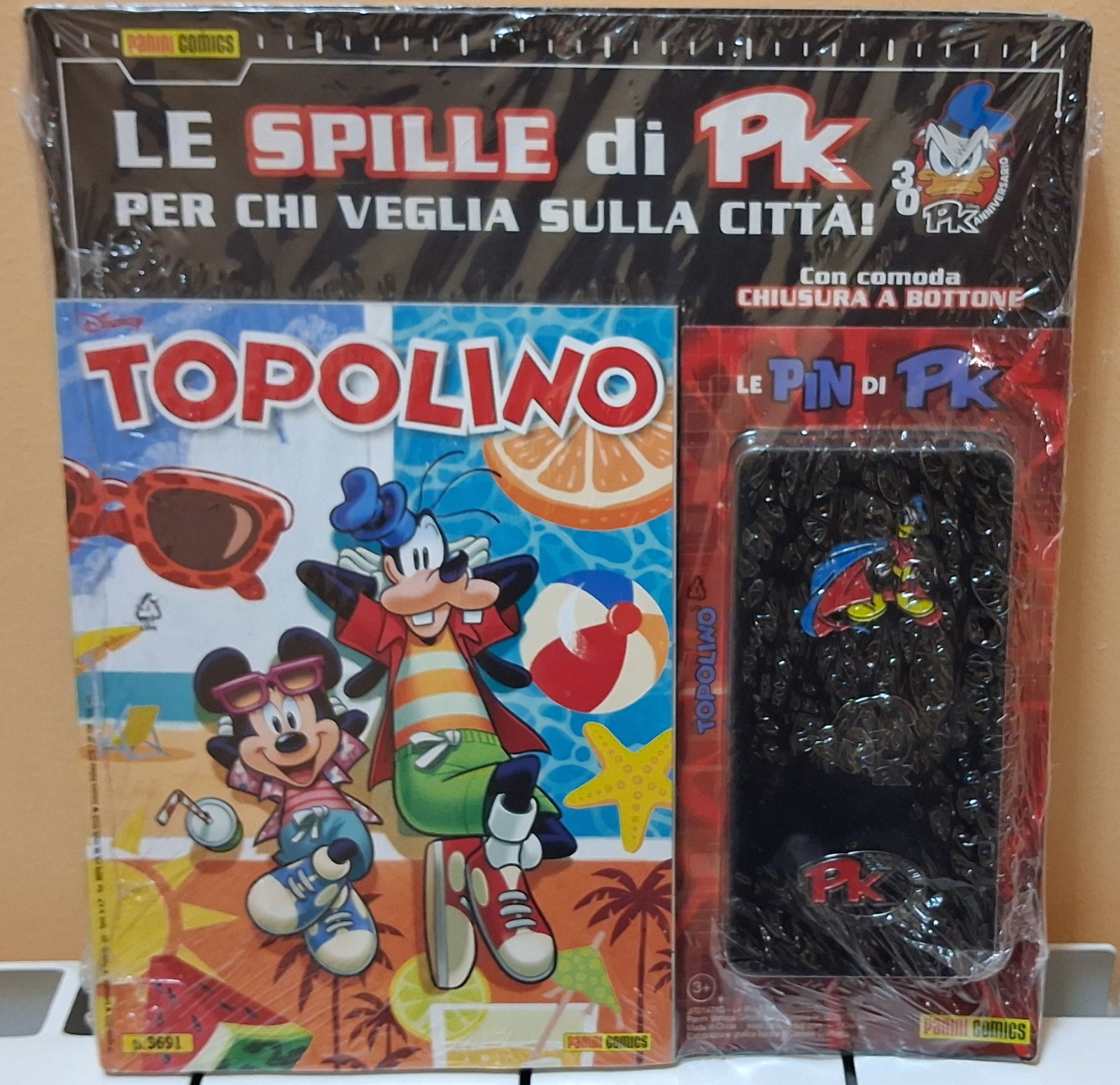 Topolino 3691 Disney Le Spille Di Pk Per Chi Veglia Sulla Città Panini Comics