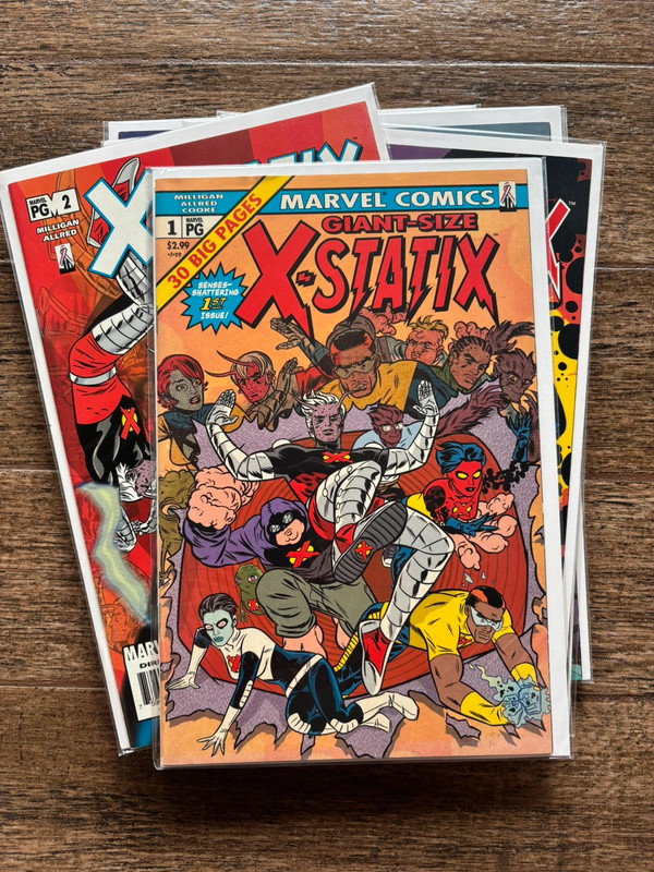 X-Statix issues 1-8  / Marvel Comics