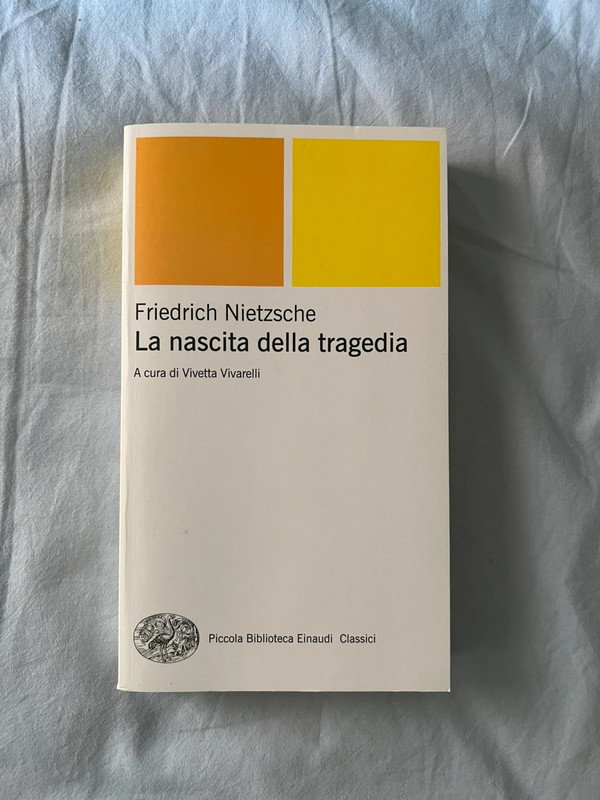 La nascita della tragedia, Friedrich Nietzsche