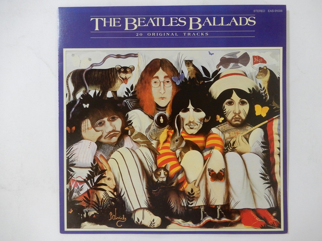 The Beatles Ballads (20 Original Tracks) Odeon EAS-91006 Japan  VINYL LP