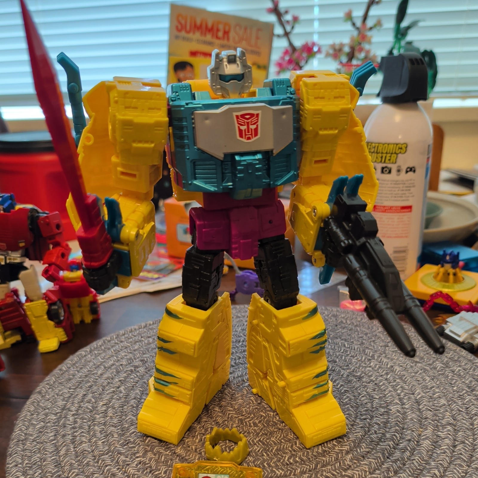 Transformers G2 Universe Grimlock Legacy Evolution Leader Class - Completo