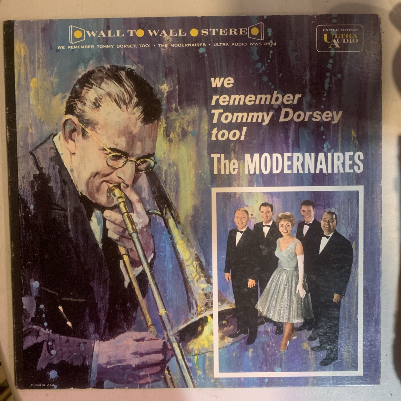 The Modernaires, LP, VG+, We Remember Tommy Dorsey Too, WWS-8524