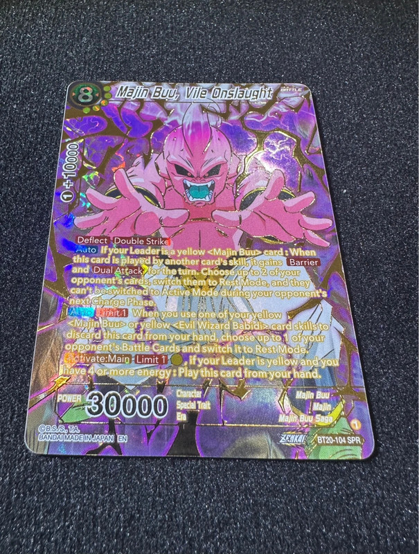 Dragon Ball Super Majin Buu, Vile Onslaught BT20-104 SPR