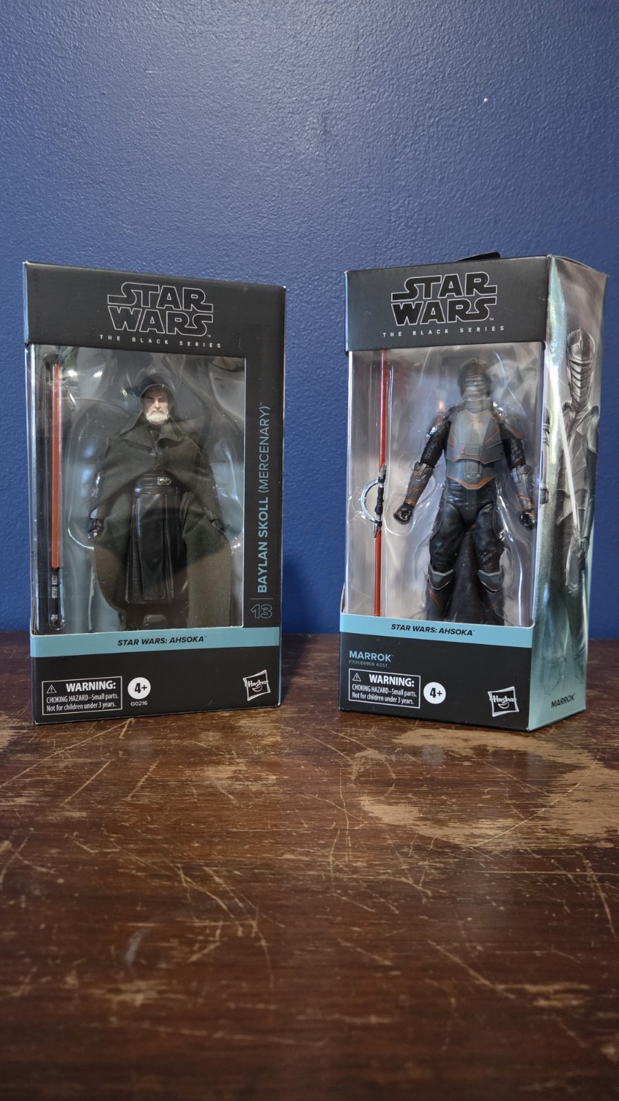 Star Wars Black Series 6in Marrok And Baylan Skoll Mercenary From "Ahsoka"