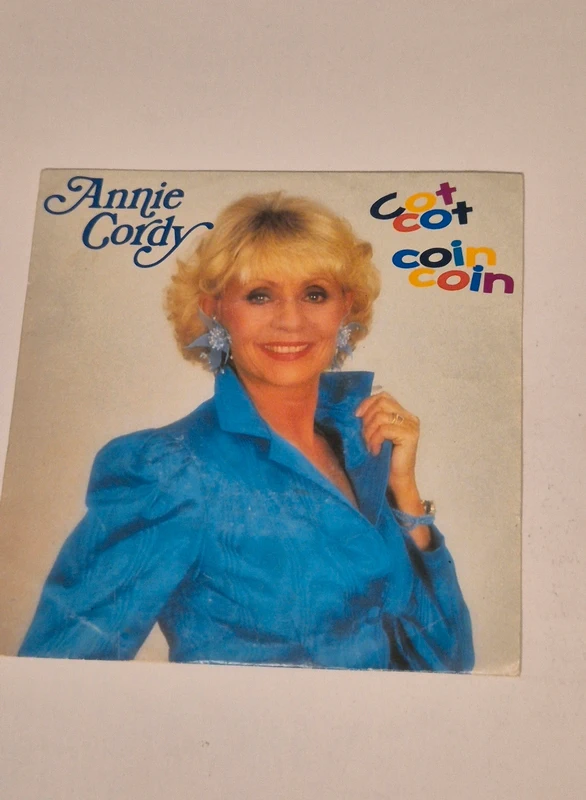 Vinyle 45 tours Annie Cordy – Cot Cot Coin Coin / Agatha – Vintage