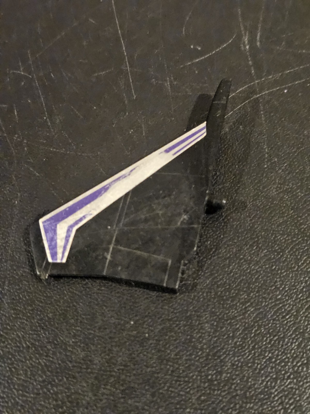 Transformers G1 Decepticon Seeker Jet Skywarp 1985 solo parte sinistra Hasbro