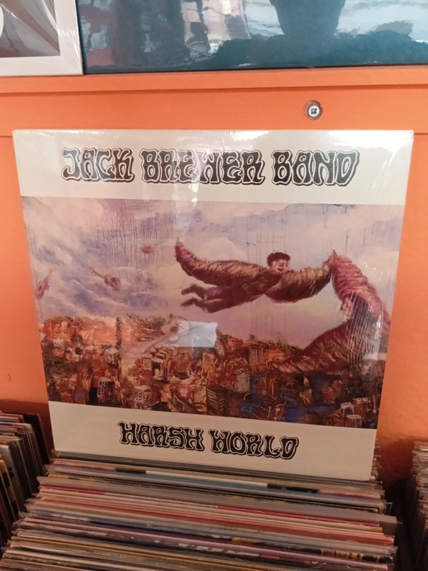 Jack Brewer Band harsh world LP vinile