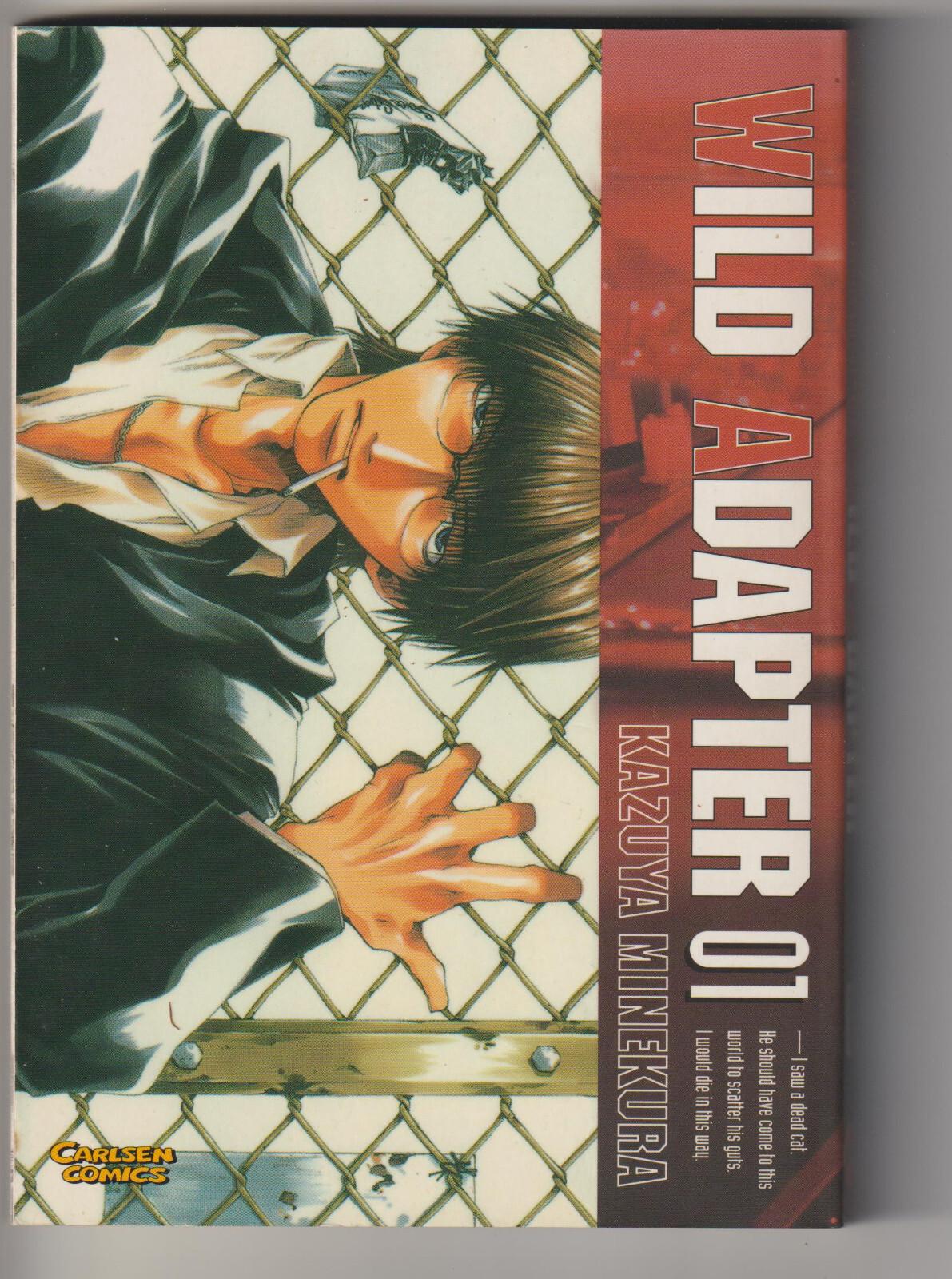 ✪ Wild Adapter #01, Carlsen Comics 2005 | MANGA | THRILLER | KAZUYA MINEKURA