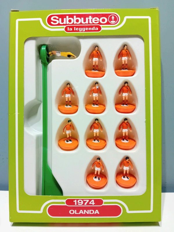 Subbuteo La Leggenda Squadra Olanda 🇳🇱 1974 Nuova