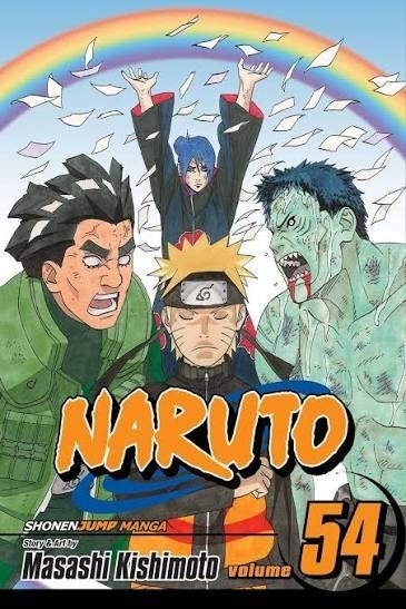 Naruto Vol. 54 English Manga Masashi Kishimoto Used