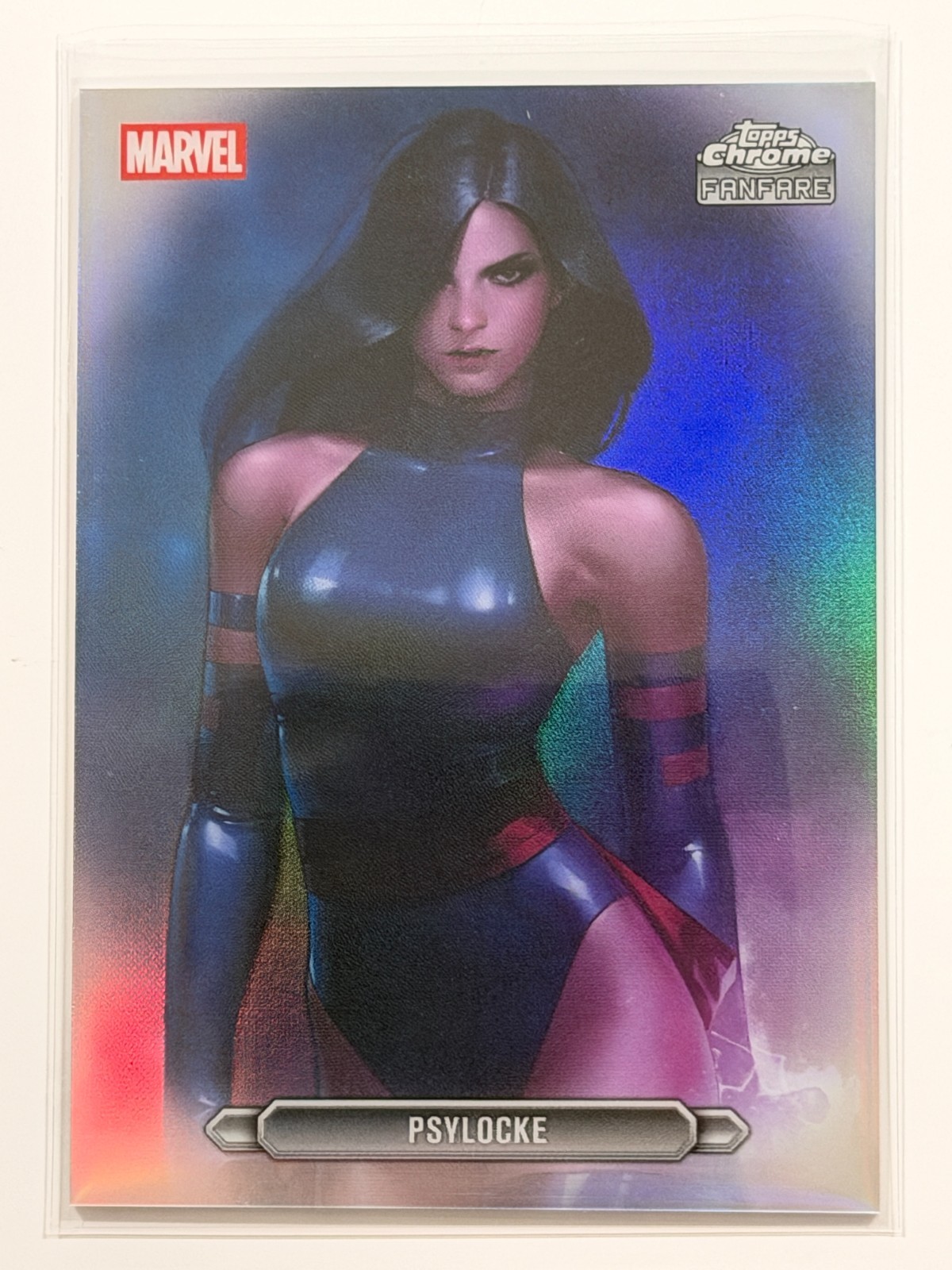 2026 Chrome Marvel Comics FANFARE FF-33 Psylocke💥Holofoil / Refractor💥VHTF