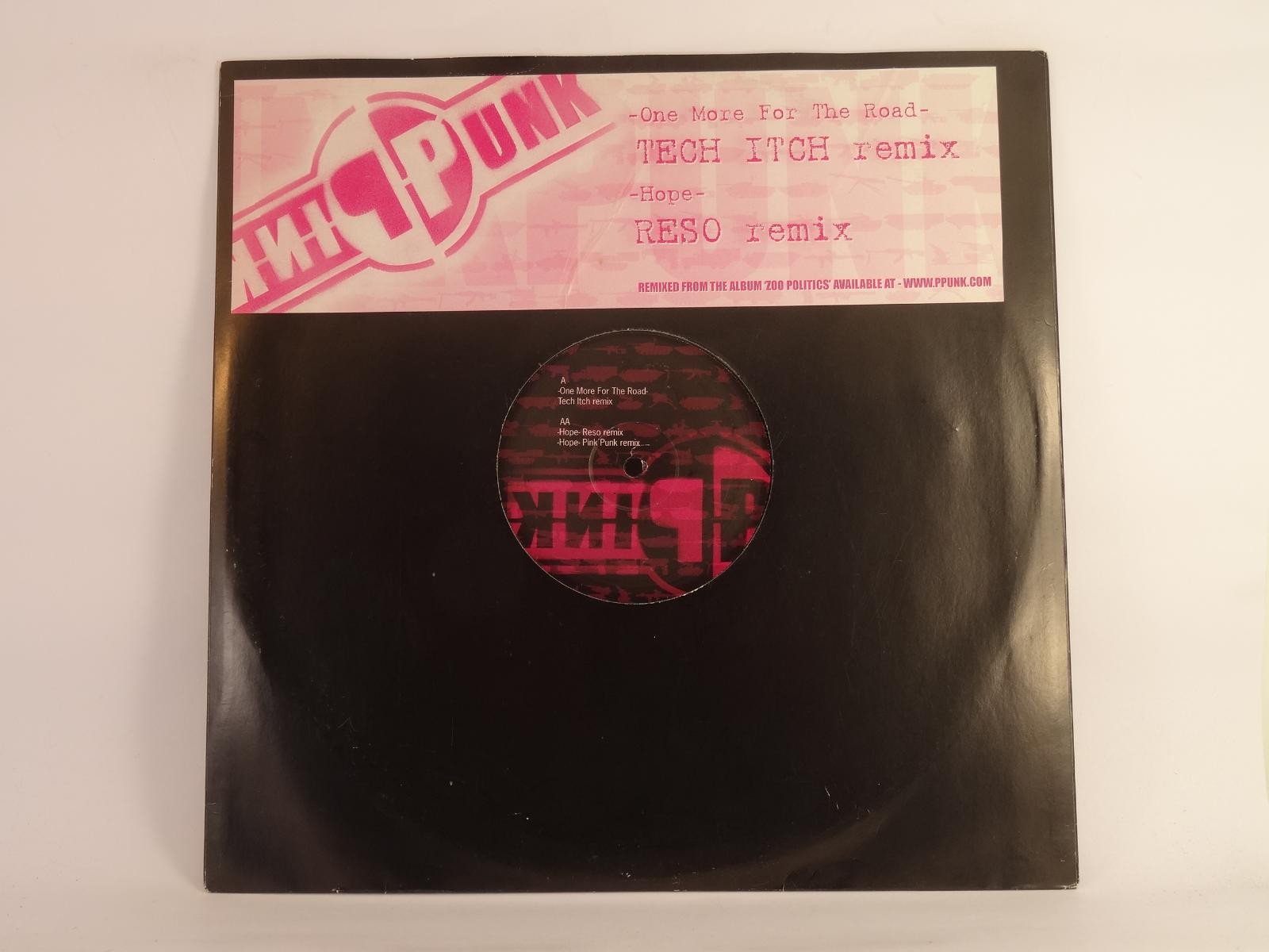 P PUNK ONE MORE FOR THE ROAD (B) 2 Track 12" Single FREEPORT RECORDS